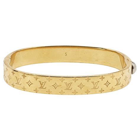 louis vuitton gold bangle|Louis Vuitton silver bangle.